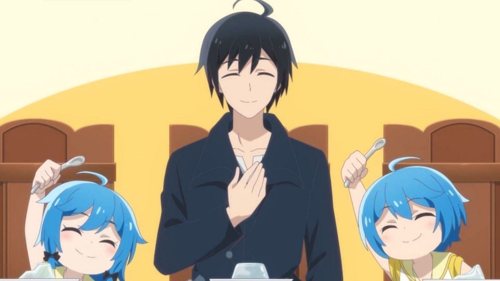 One of the laid-back Isekai protagonists, Takumi, Alan and Elena (Image via EMT Squared)